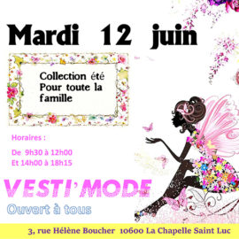 Vente Collection été pour la famille au Vesti&rsquo;Mode