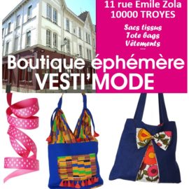 Boutique éphémère samedi 26 juin !