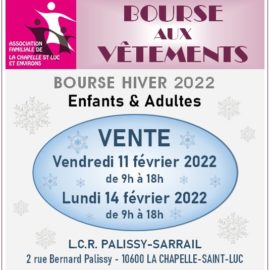 Lancement de notre Bourse aux vêtements Hiver 2022